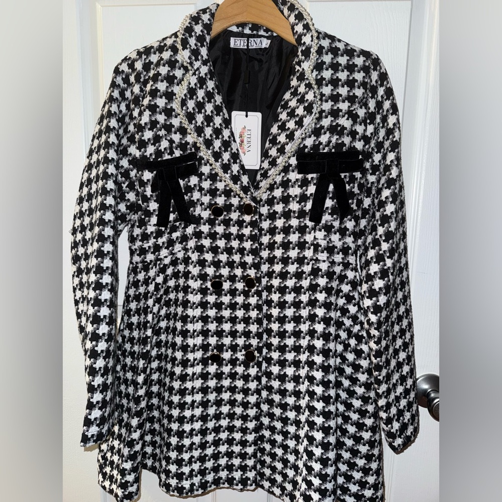 Eterna mini jacket dress,